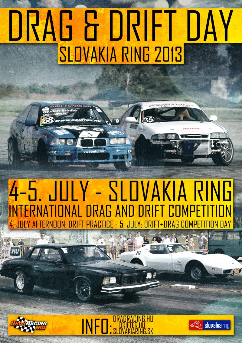 Nemzetközi gyorsulási és drift verseny - Slovákia Ring