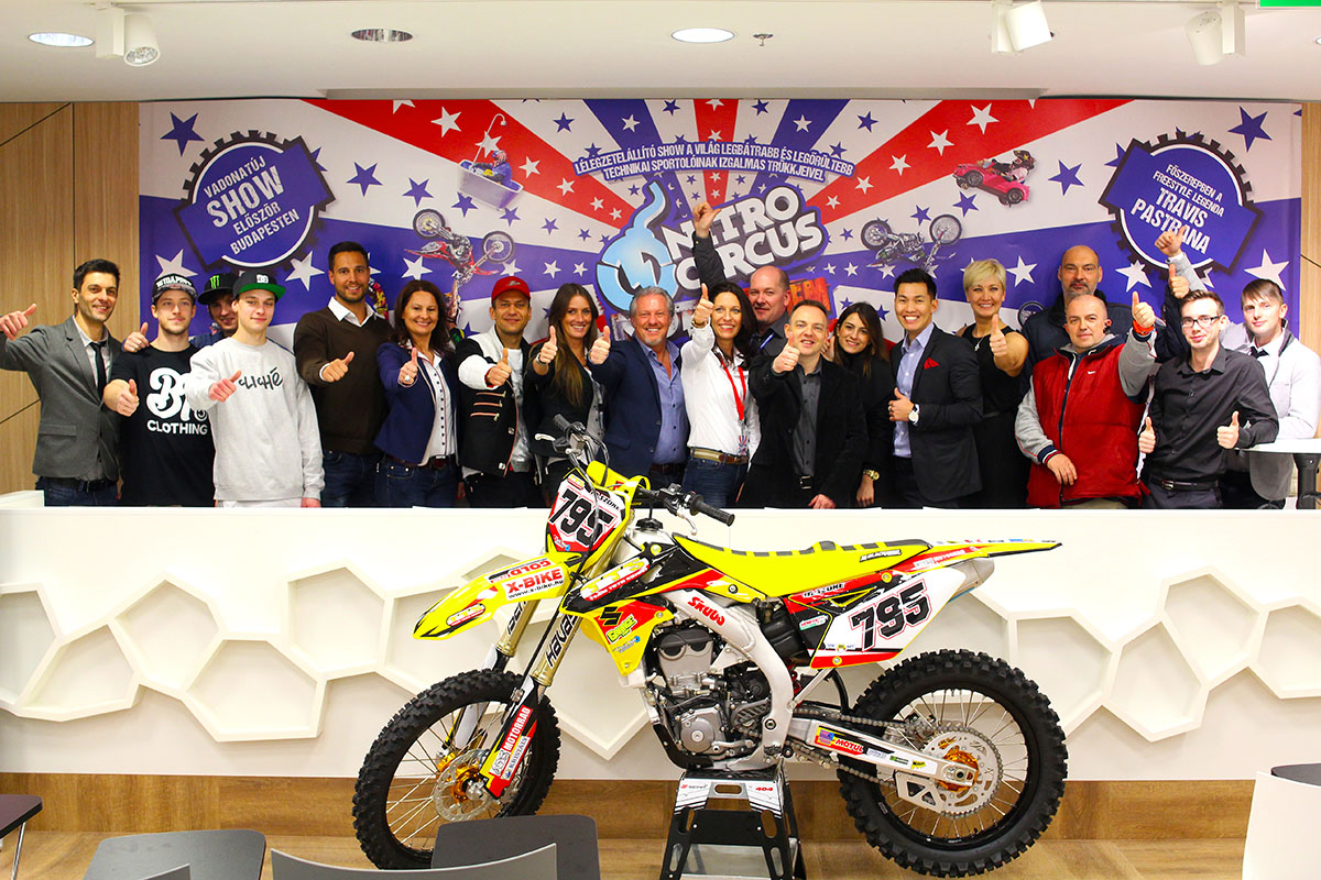 Pastrana Nitro Circus  - Budapest Jump