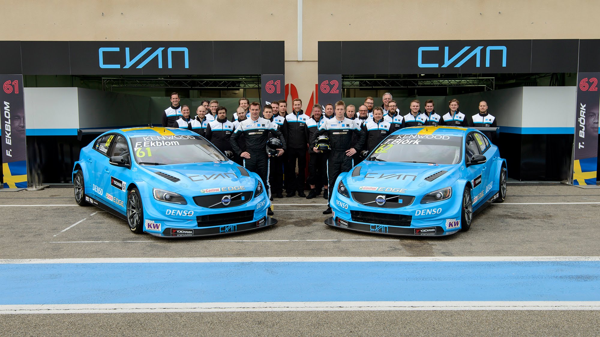 WTCC Hungaroring - Polestar Cyan Racing
