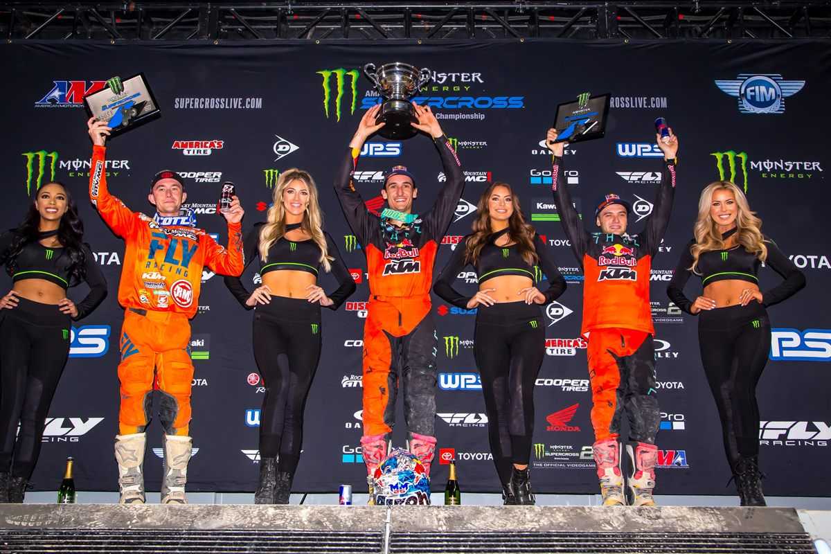 A KTM-ek leseperték a dobogót Indianapolis-ban (SX)