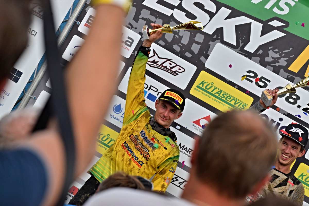 Történelmi siker! Szvoboda Bence lett az MX1-es bajnok Csehországban